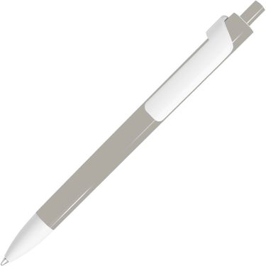 Шариковая ручка, серый/белый