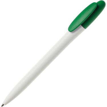 Шариковая ручка, белый/зеленый
