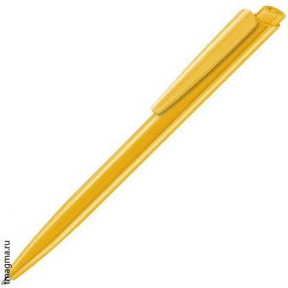 ручка Сенатор с логотипом, SENATOR Dart Polished, полностью желтая