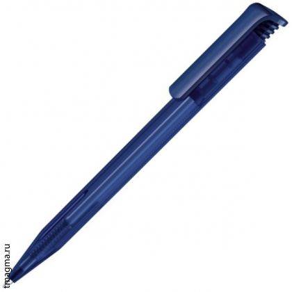 ручка Сенатор с логотипом, SENATOR Super-Hit Frosted, темно-синяя